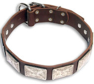 English Bulldog Best Brown collar 23'' /23 inch dog collar-c83 English Bulldog Best Brown collar 23'' /23 inch dog collar-c83