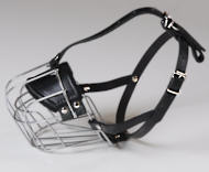 Wire Basket Dog Muzzle for English Bulldog Wire Basket Dog Muzzle for English Bulldog