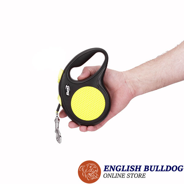 Daily Use Retractable Leash Neon Design for Total Safety