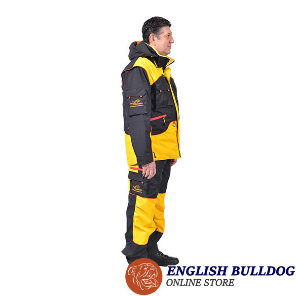 Comfortable Training Bite Suit with Several Pockets