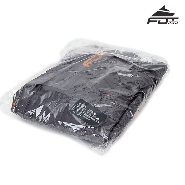 FDT Pro Dog Training Jacket with Top Rate Velcro Patches